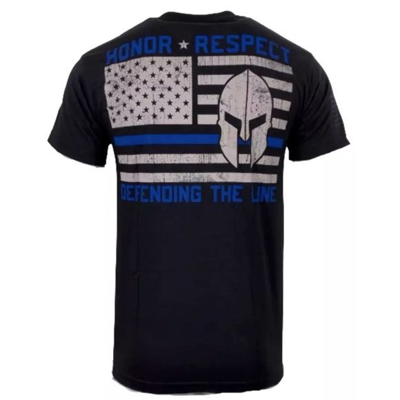 HOWITZER Clothing Men's T-Shirt S/S DEFEND THE LIN - Picture 1 of 8